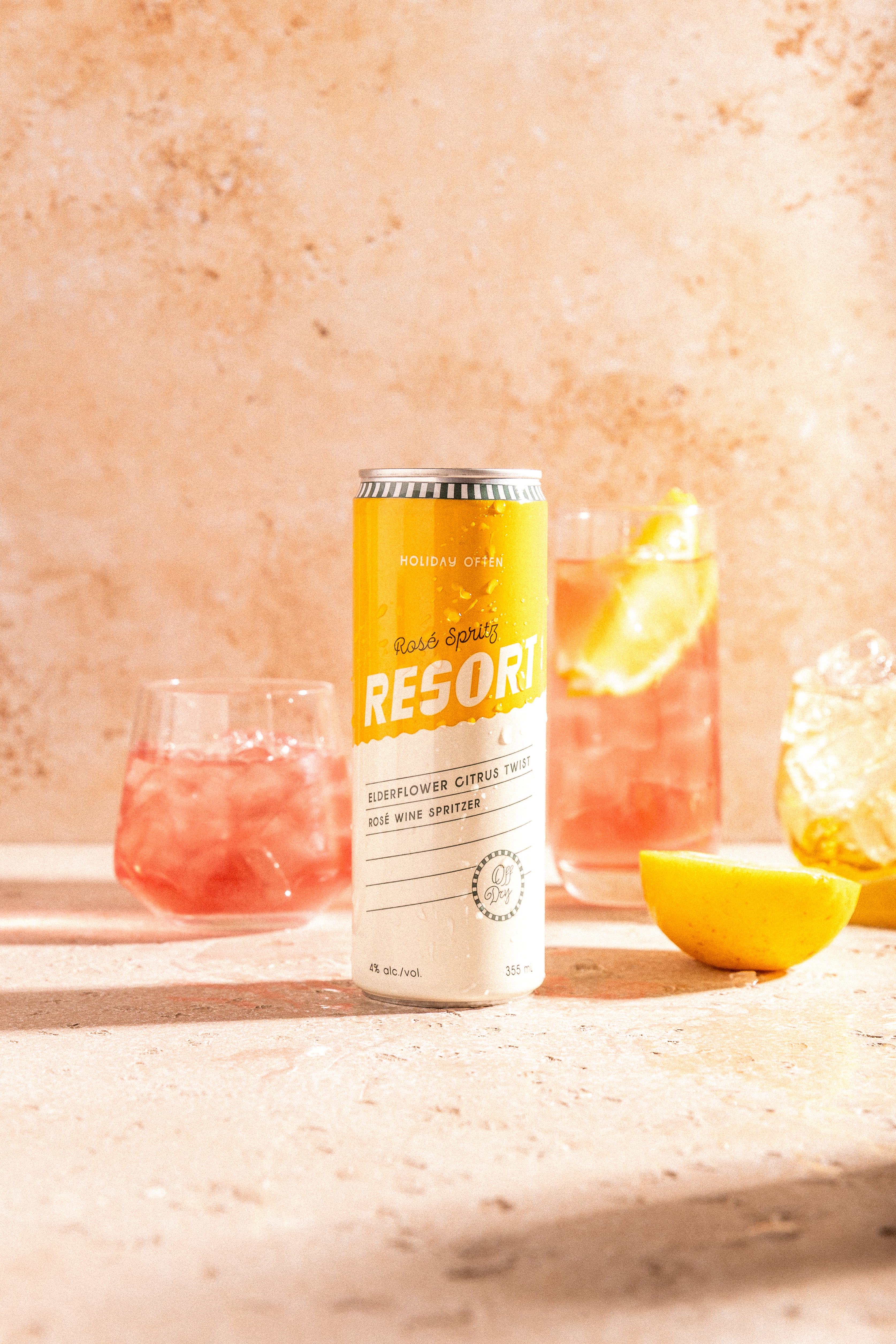 Rosé Wine Spritz / Elderflower Citrus Twist