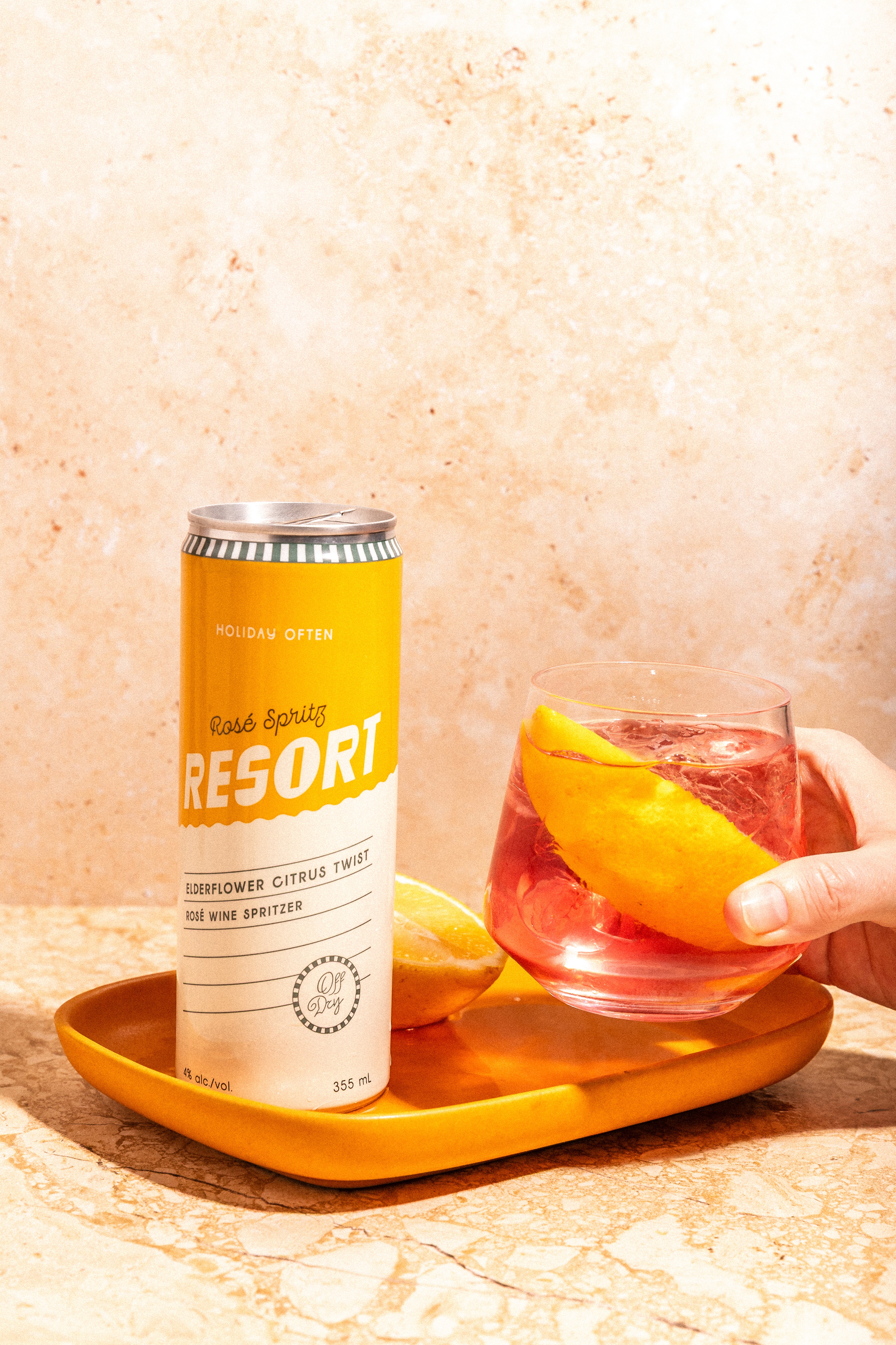 Rosé Wine Spritz / Elderflower Citrus Twist